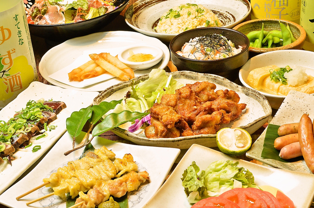 食べ飲み放題『ゆずの舞』は、お一人様３０００円～