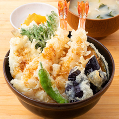 上天丼(海老の甘みがたまらない)