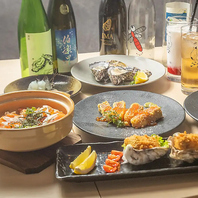 絶品☆こだわり牡蠣と海鮮料理！