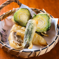 料理メニュー写真&nbsp;季節の野菜天ぷら盛り合わせ