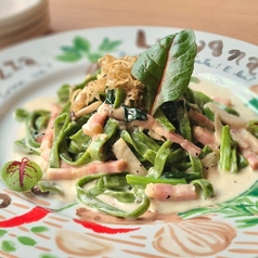 パスタは全て生パスタ使用