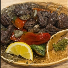 豚ハラミの炭火炙り