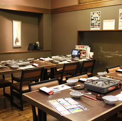 最大16名様までのテーブル椅子席