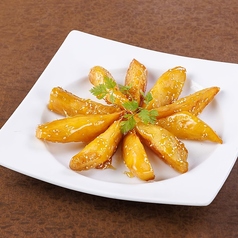 ポテトの中華風飴炊き