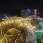 幻想的なドームテントでグランピング体験もできちゃう