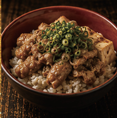 名物肉豆腐丼