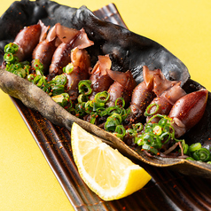 ホタルイカの昆布焼き