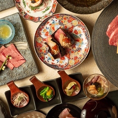 京都焼き肉 高はしのコース写真