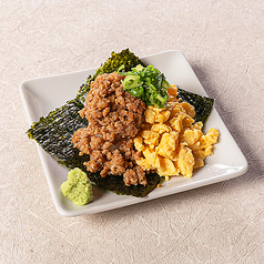 こぼれ鶏親子包み