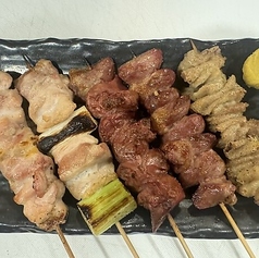 焼き鳥5種盛り合わせ