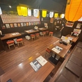 少人数のお集まりも、ゆったり寛げる席のご利用OK♪居心地の良い空間で、まったりお料理やお酒をお楽しみいただけます☆