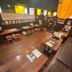 少人数のお集まりも、ゆったり寛げる席のご利用OK♪居心地の良い空間で、まったりお料理やお酒をお楽しみいただけます☆