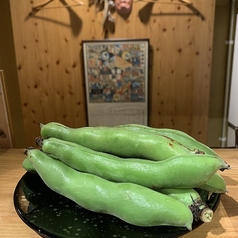 空豆塩ゆで