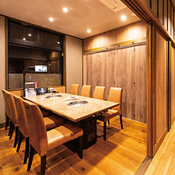 団体様もゆったり！大人数の宴会にも対応可能な個室