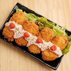 蟹クリームコロッケ ～明太チーズソース～