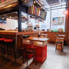 テーブル席複数ご用意♪繋げてのご利用もOK!