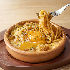 とろ~り卵のナポリタンチーズ焼き