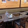 テーブル席ございます♪