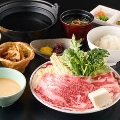 黒毛和牛＆国産豚しゃぶしゃぶ御膳