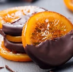 ドライオレンジとビターショコラのオランジェット