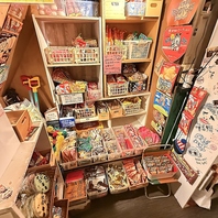 駄菓子棚