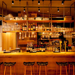 インテリアにこだわった店内 