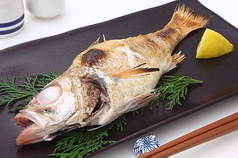 のどぐろの塩焼き