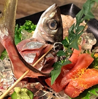 朝獲れの素材で職人が握る寿司は絶品！