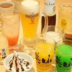 種類豊富なドリンクバー♪