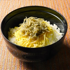 自家製じゃこ飯