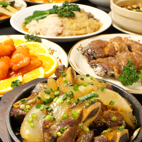 メニューが豊富な中華料理店！仕事仲間やご家族とお立ち寄りください。