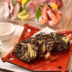 もずくの天ぷらの写真