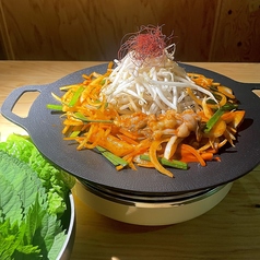 中庄韓国料理専門　シクタンのコース写真