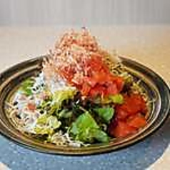 しらすとトマトの和風サラダ