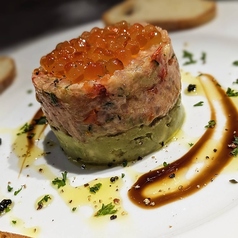 鮮魚とアボカドのタルタル