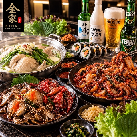 洗練されたシックな店内と『自家製韓国料理』と『韓国のお酒』が愉しめるオトナの空間