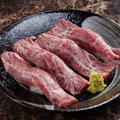 料理メニュー写真&nbsp;和牛炙り肉寿司