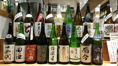駅から徒歩5分！厳選日本酒25種類以上！サワー、焼酎、ワインなども豊富♪