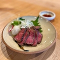 料理メニュー写真&nbsp;和牛たたきポン酢