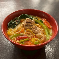 グリーンカレーヌードル