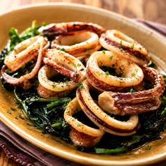輪切イカのプランチャ