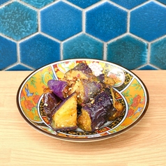 茄子の山椒揚げ