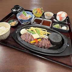鉄板牛ステーキ御膳