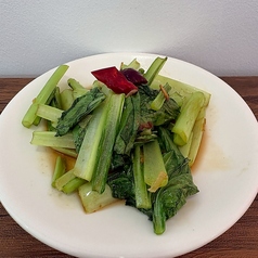 青菜炒め