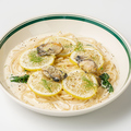料理メニュー写真&nbsp;広島県産カキとレモンのクリームパスタ