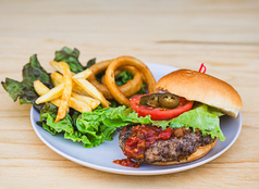 長野牛スパイシーバーガー