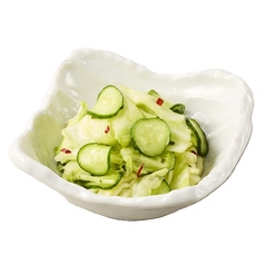 キャベツとキュウリの浅漬け