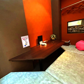 カウンター個室は広々お使いいただけます。