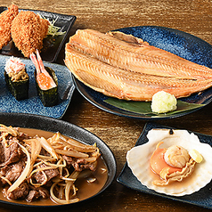 北海道ソウルフードのコース写真