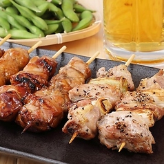 焼き鳥盛り合わせ5本